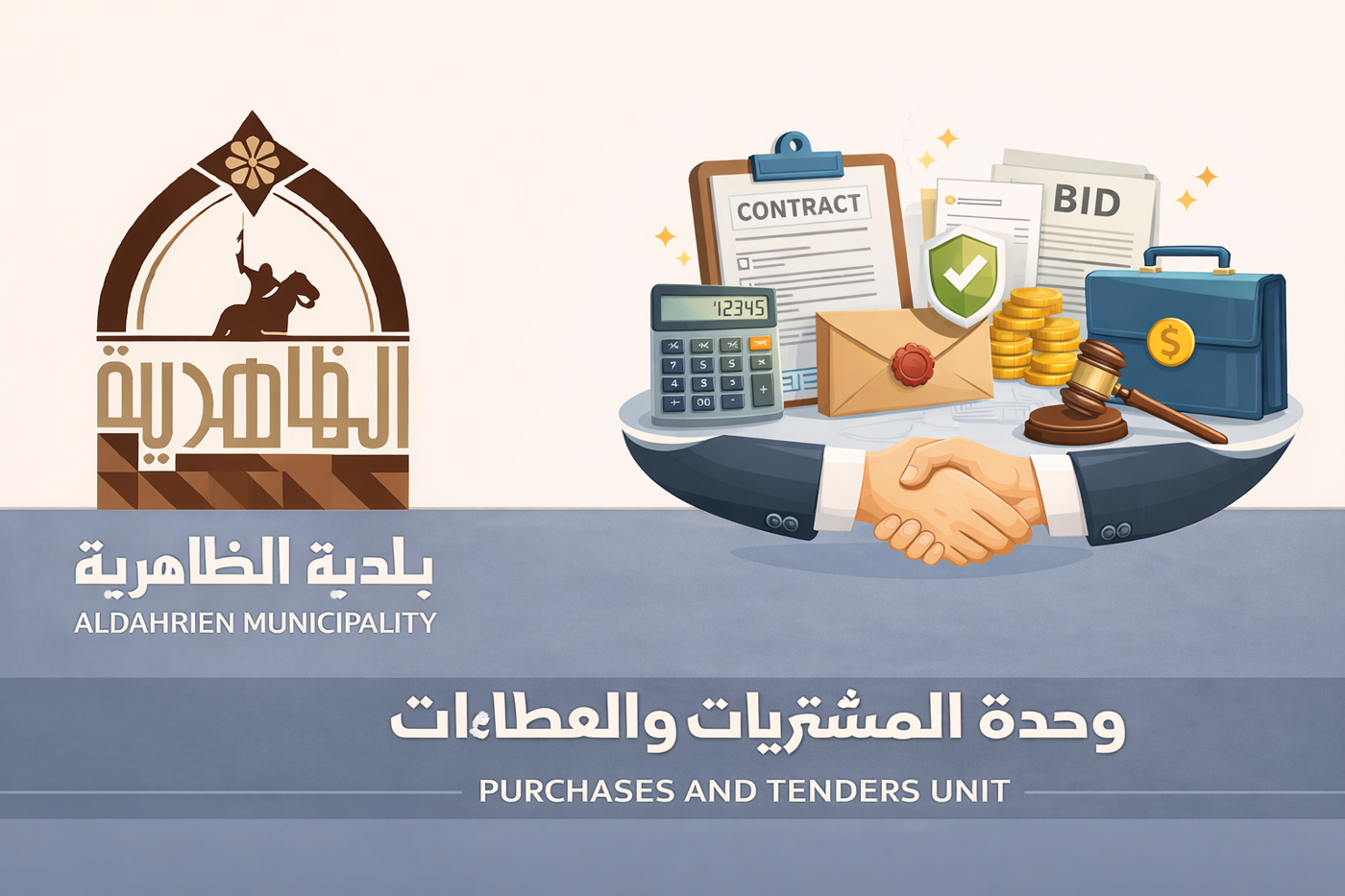 وحدة المشتريات والعطاءات