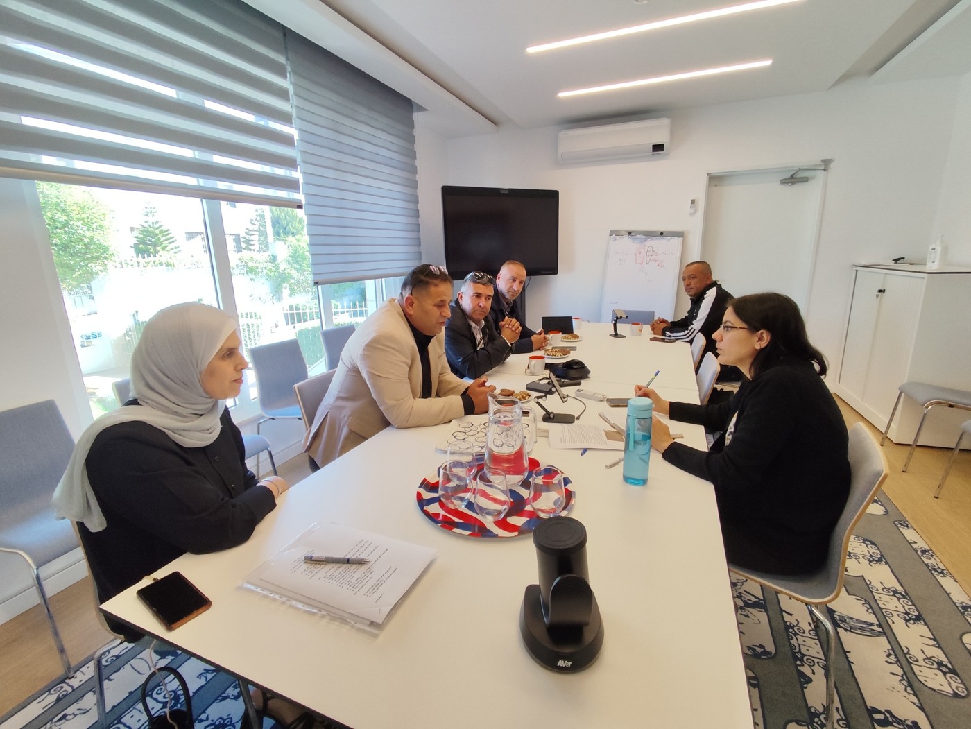 Al-Dhahiriya Municipality Discusses Water Sector Development Projects with the Embassy of the Kingdom of the Netherlands<>بلدية الظاهرية تبحث مع السفارة الهولندية مشاريع تطوير قطاع المياه في المدينة<>